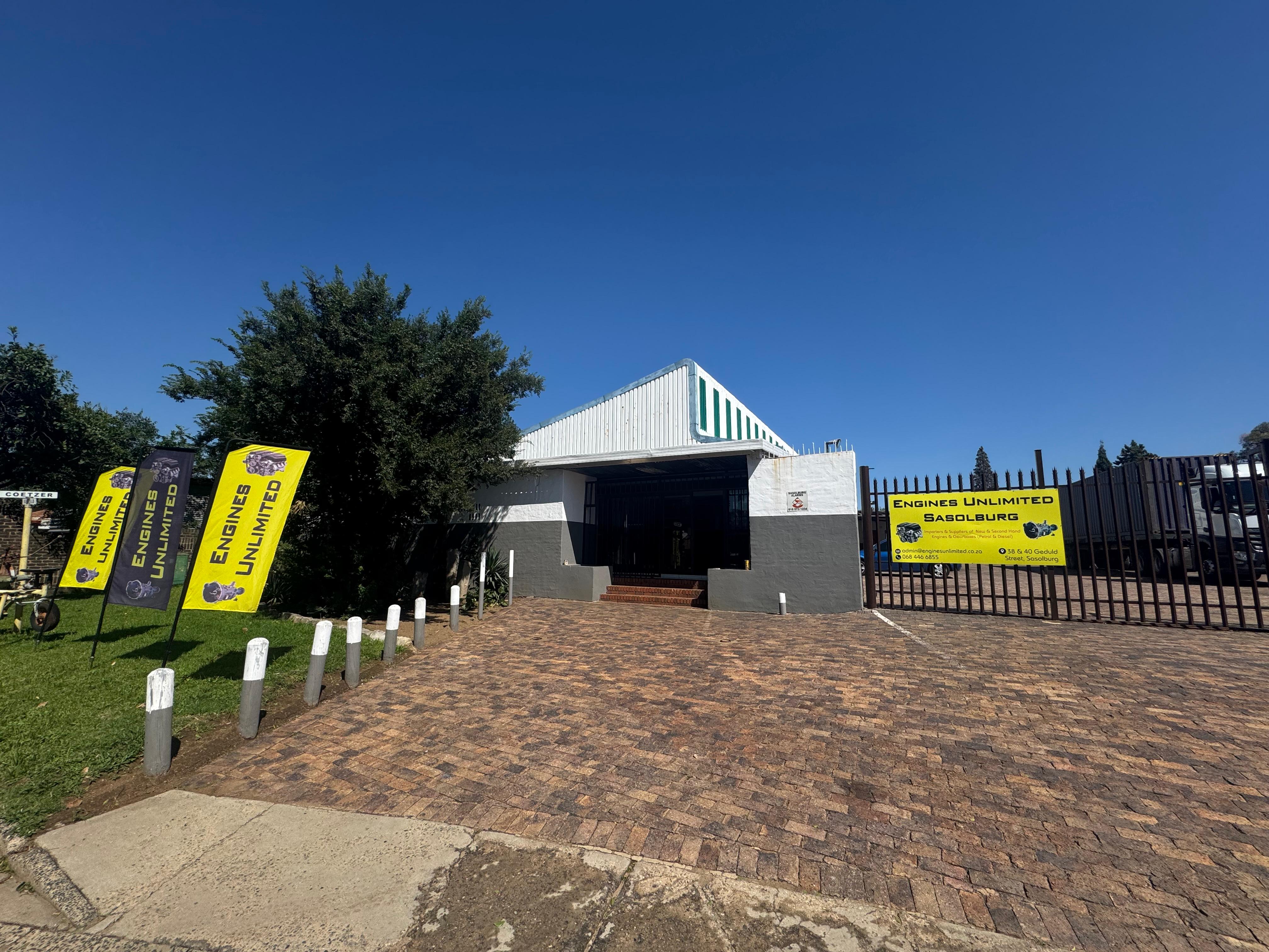 Engines Unlimited Building Entrance